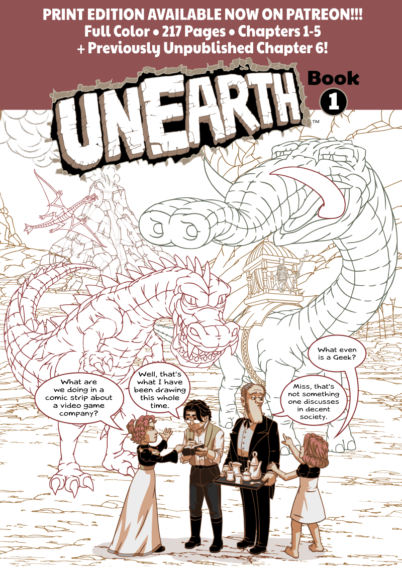 Geek Fortress pimps UNEARTH Book 1